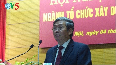 Khai mạc Hội nghị toàn quốc Ngành Tổ chức Xây dựng Đảng năm 2017 - ảnh 1